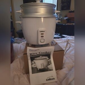 Salton Rice Cooker 7-cup Automatic Brand New